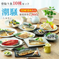 母の日ギフト【潮騒】骨取り魚10種セット|骨取り 骨取なし さば サバ 詰め合わせ ギフト プレゼント セット 誕生日プレゼント お礼 内祝い 出産祝い 送料無料 魚 冷凍 真空 母の日 父の日 お母さん