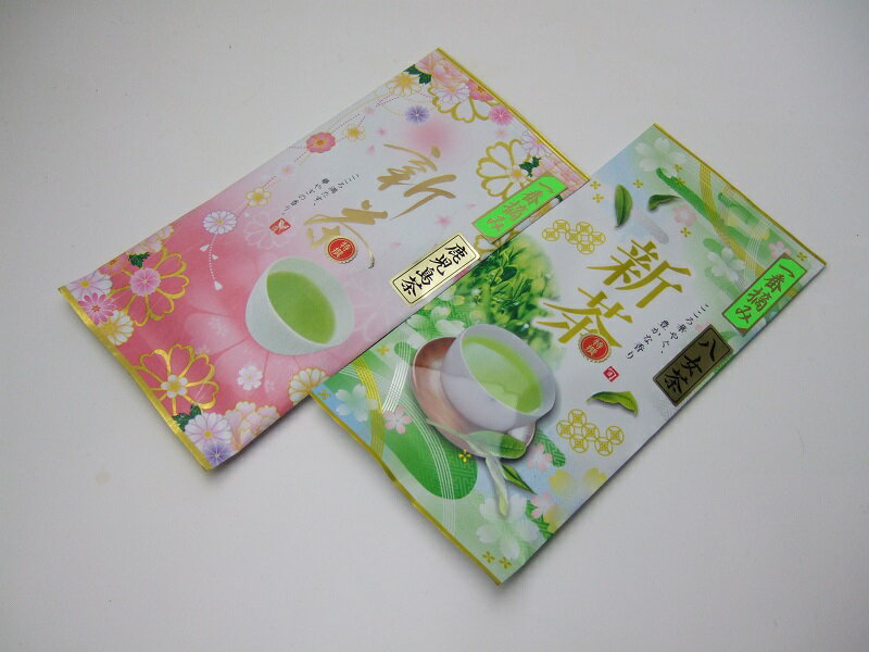 乐天商城 - メール便送料無料　特撰 新茶鹿児島50g＆ 特撰 新茶八女50g　味比べ　1712円を！さらにレビュー書きますで！玉露飴プレゼント！