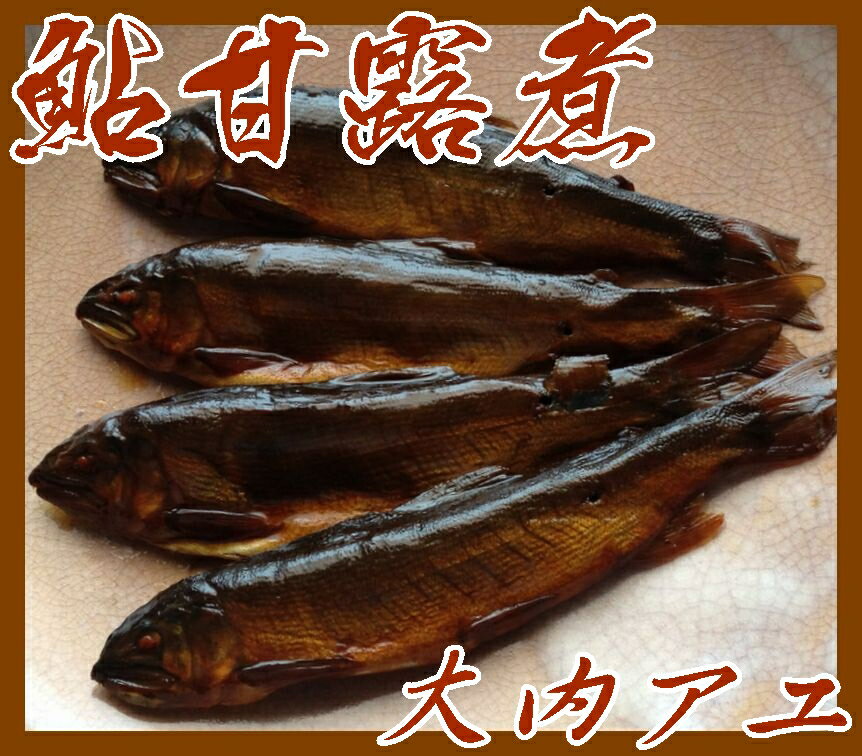 【山口県】【山口市平井】【ふしの川漁協】大内子持鮎甘露煮