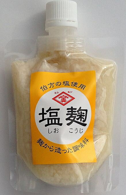 【山口県】【下関市清末】【田中醤油醸造場】万能調味料　伯方の塩で作った塩麹180g【産地直送】