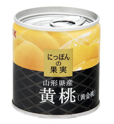【送料無料】【白ざら糖使用】国産黄桃（黄金桃）EO缶詰X24個