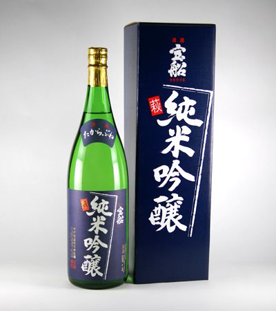 【山口県】【萩市椿東】【宝船】【金賞蔵】【中村酒造】宝船・純米吟醸1800ml(10000533)