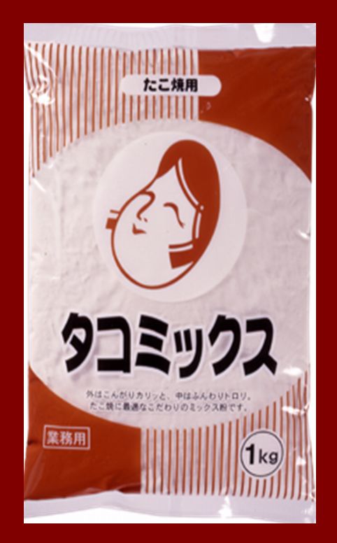 ※取り寄せのため出荷まで1週間ちかくかかります※ 商品明細 名称 たこ焼ミックス粉 内容量 1000 g 原材料 小麦粉、でんぷん、ぶどう糖、食塩、麦芽糖、加工でんぷん、ベーキングパウダー、調味料（アミノ酸） 　 賞味期限 12 ヶ月 保存方法 直射日光を避けて常温で保存すること。なるべく早くお召し上がりください。 販売者 お好みフーズ株式会社 商品説明 タコの旨みをさまたげず、飽きのこない味付けです。中がふんわりとしたたこ焼に焼きあがります。 配合の目安・・・粉：水＝1：3.2〜3.5 同梱可 同梱可能商品はこちらです 産地直送品および、冷凍商品との同梱包はできません。その場合送料を二個口頂くようになりますのでご注意ください。　