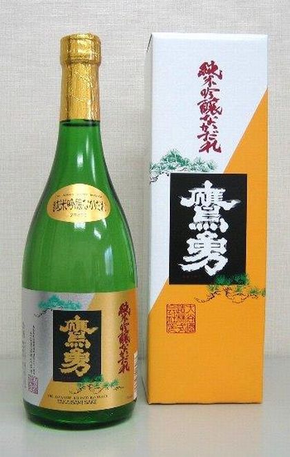 【鳥取県】【東伯郡琴浦町】【大谷酒造】鷹勇純米吟醸なかだれ720ml(箱入り)