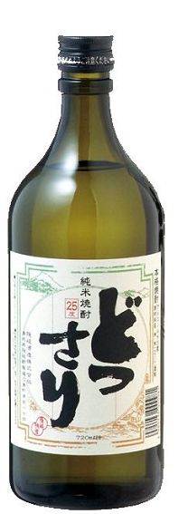 【島根県】【隠岐郡隠岐の島町】【隠岐酒造】純米焼酎 どっさり黒瓶720ml 10002182 