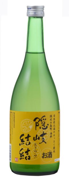 【島根県】【隠岐郡隠岐の島町】【隠岐酒造】 はっさく酒 隠岐結結720ml 10002180 