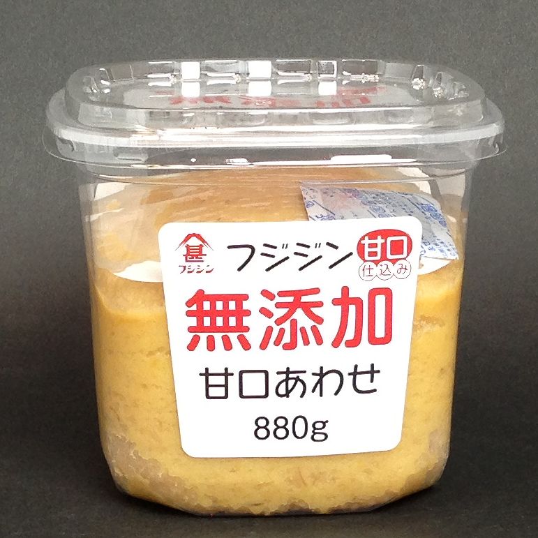 【大分県】【臼杵市臼杵】【富士甚醤油】無添加甘口合せ味噌880g