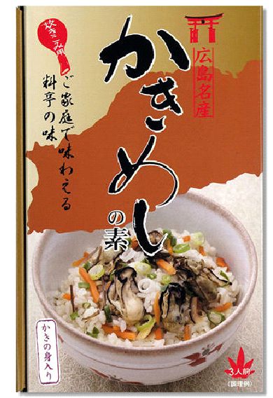 【山口県】【萩市】【井上商店】かきめしの素(箱入)