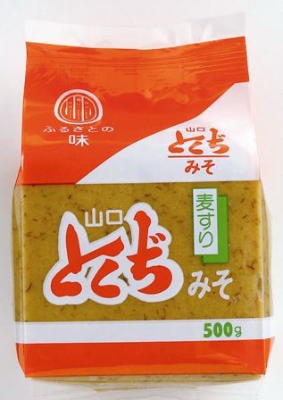 【山口県】【山口市陶】【とくぢ味噌】麦すり味噌500g