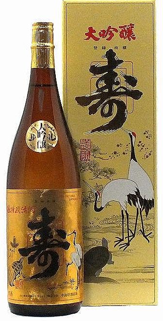 【山口県】【周南市】【金賞蔵】【中島屋酒造場】大吟醸　鶴亀1800ml(10001907)