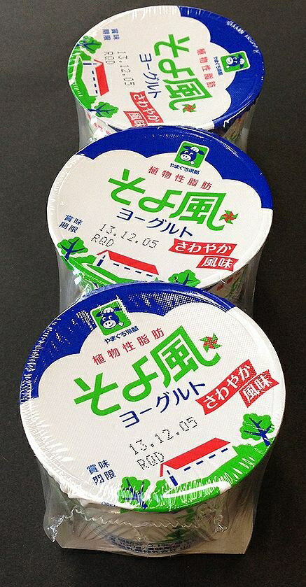 【山口県】【下関市菊川町】【やまぐち県酪】そよ風ヨーグルト3P