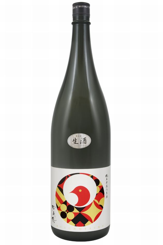 【生】無濾過原酒純米【防長鶴】1800ml【山口県】【周南市久米】【山縣本店】【山田錦】【クール便】