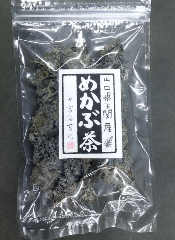 【送料無料】山口県産めかぶ茶50g【国産】【内富海苔店】【山口県】【メール便】