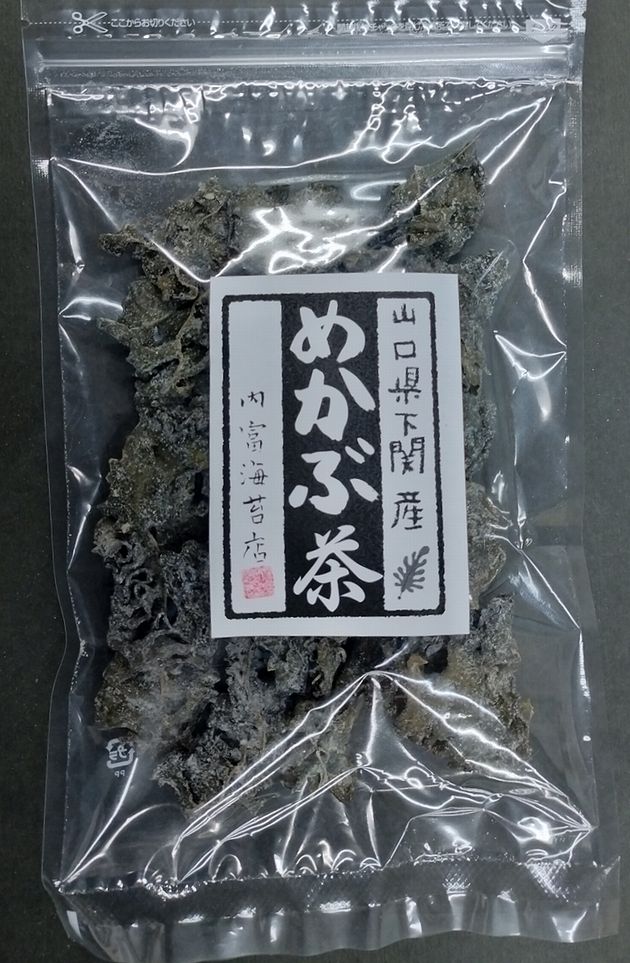 【送料無料】山口県産めかぶ茶90g【国産】【内富海苔店...