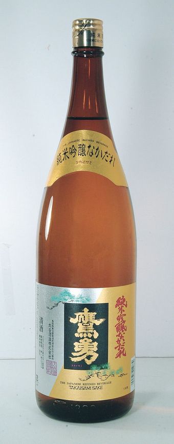 【鳥取県】【東伯郡琴浦町】【大谷酒造】鷹勇　純米吟醸なかだれ1800ml