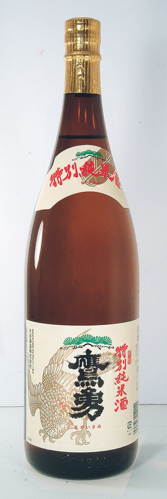 【鳥取県】【東伯郡琴浦町】【大谷酒造】鷹勇　特別純米酒1800ml