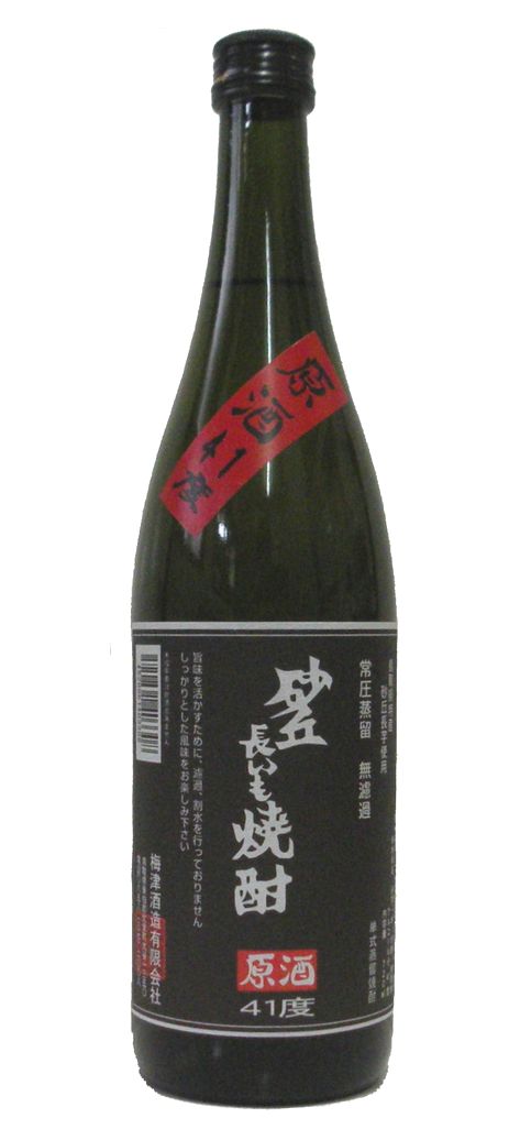 【鳥取県】【東伯郡北栄町】【梅津酒造】原酒 砂丘長いも焼酎41度720ml