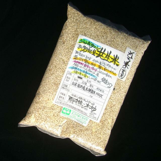 【送料無料】百姓木村の『ジャンボタニシ共生もち米（玄米・モチ米）[未検査米]』5kg