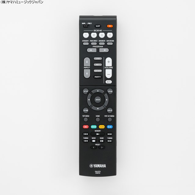 リモコン RAV575 RX-V6A VDM87000