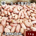 令和4年産新豆！調理前生落花生 むき実 1kg 最高級品種 千葉半立のみ使用 千葉県産