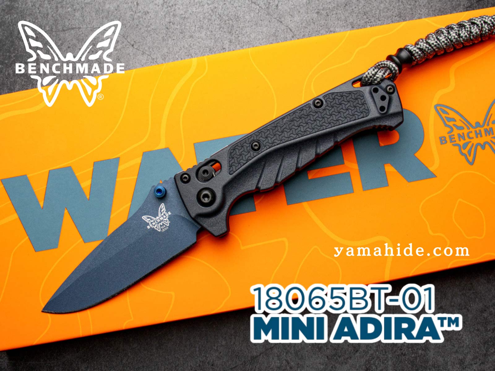 樂天商城 - ベンチメイド ミニアディラ テンペストグレイ BENCHMADE MINI ADIRA TEMPEST GRAY 18065BT-01