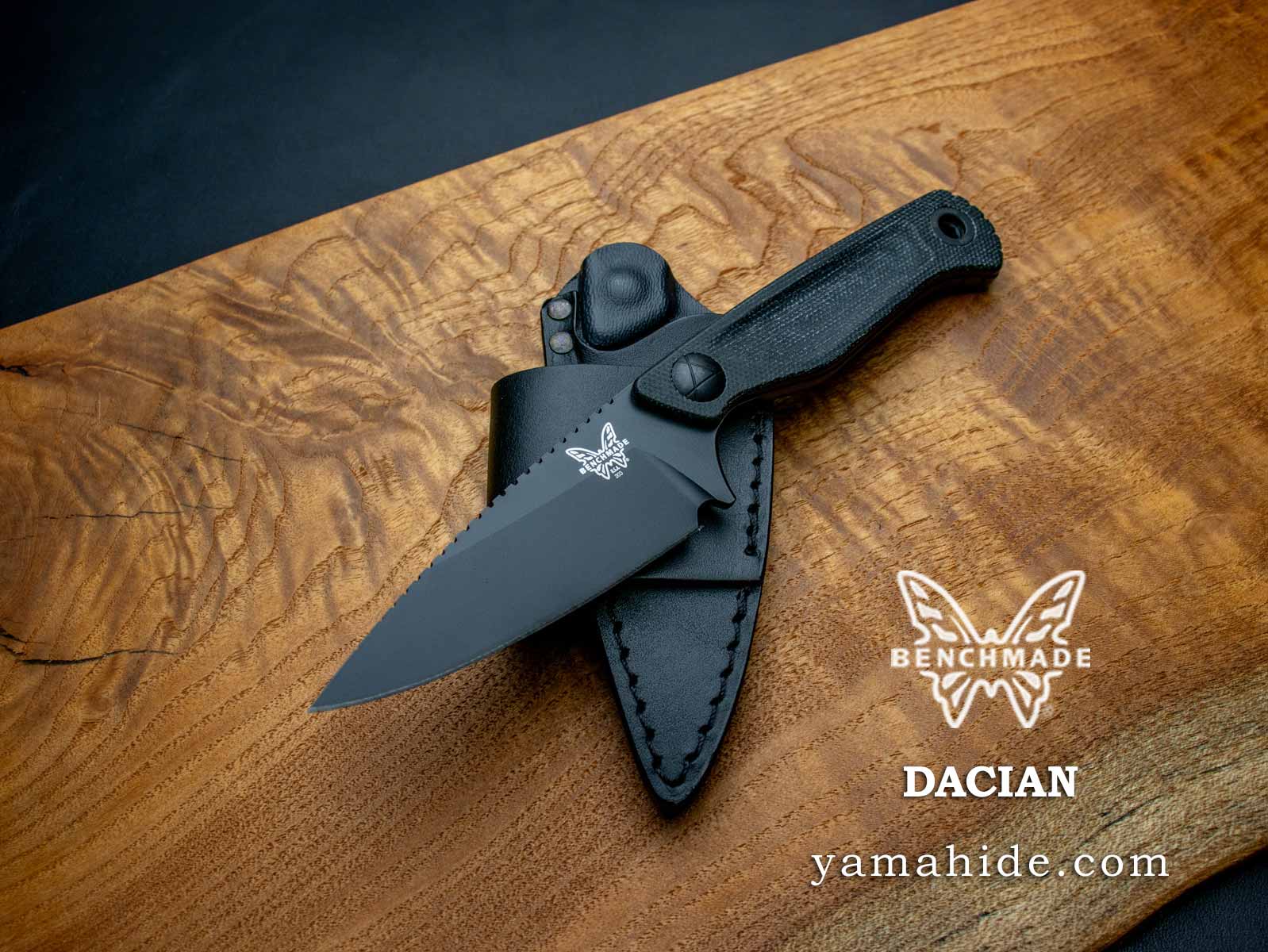 樂天商城 - ベンチメイド ダキアン ブラックマイカルタ BENCHMADE DACIAN BLACK MICARTA 203BK-02