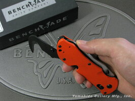 BENCHMADE/ベンチメイド#915-ORGトリアージシルバー直刃/オレンジハンドル5