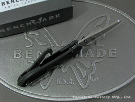 BENCHMADE/ベンチメイド#915トリアージシルバー直刃/ブラックハンドル3