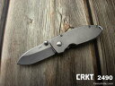 CRKT 2490 スクィド シルバー 折りたたみナイフ ポケットナイフ コロンビアリバーナイフ ツール crkt Squid