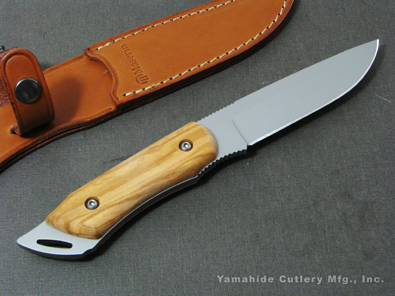 Maserin/(マセリン) #982/OL ハンティング/オリーブウッド シースナイフ通販格安セール情報 楽天 通販