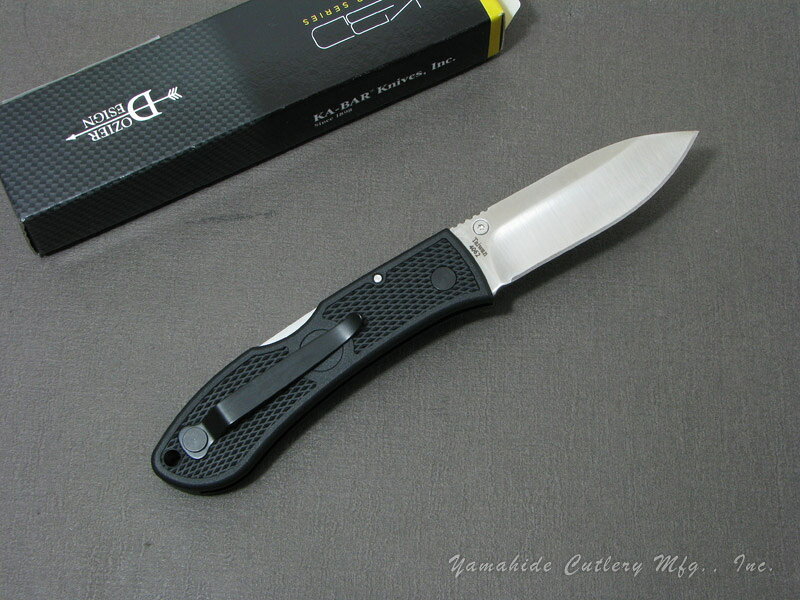 ケーバー 4062 ドージア フォールディング ハンター シルバー直刃/ブラックハンドル 折り畳みナイフ、KA-BAR KA4062通販格安セール情報 楽天 通販