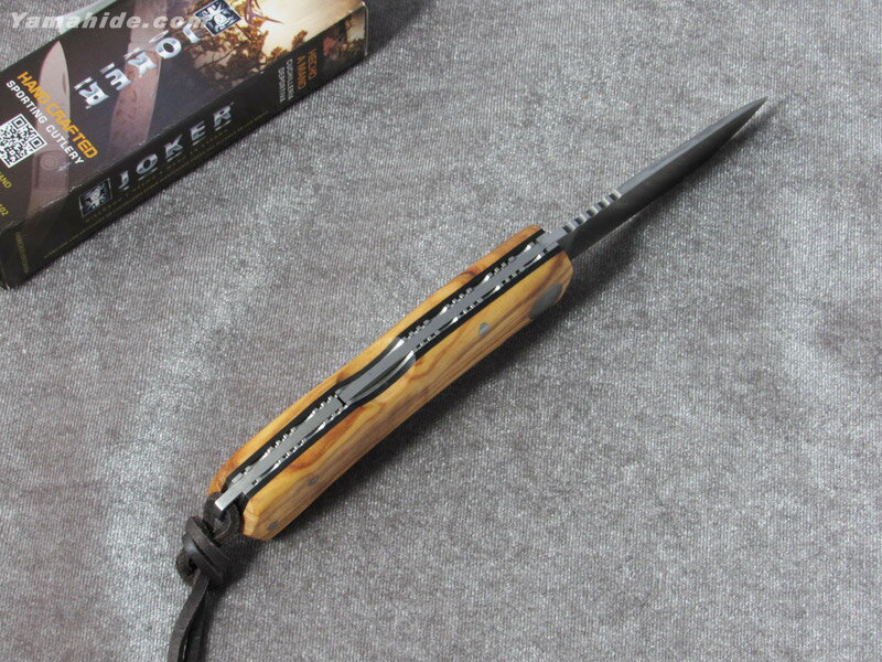 ジョーカー NO132 セラーナ オリーブウッド 折り畳みナイフ、Joker SERRANA OLIVE WOOD FOLDING POCKET KNIFE通販格安セール情報 楽天 通販