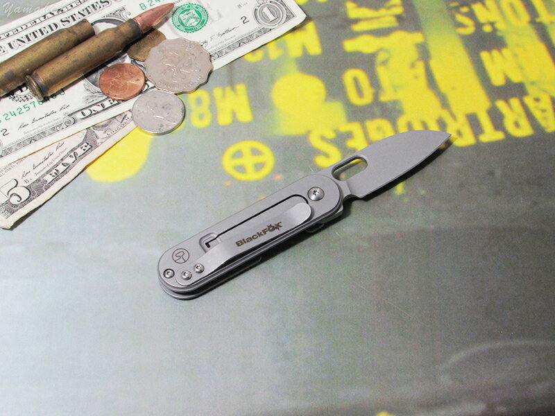 ブラック フォックス 01FX482 ビーン Gen 2 ストーンウオッシュ 折り畳みナイフ、Black Fox Bean Gen 2 Stonewash folding knife通販格安セール情報 楽天 通販