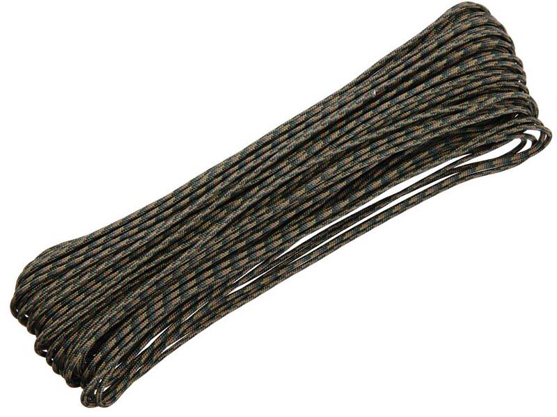 パラコード 10m ウッドランドカモ 約32フィート パラシュートコード