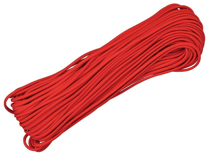 パラコード 10m レッド 約32フィート パラシュートコード