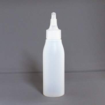 詰め替え容器100ml *PHM-100 (半透明)ツイストキャップセット 滑らかなボトルライン 低粘度液体用 小分け容器 日本製 ローション ボディーソープ シャンプー ヘアケア スカルプケア 化粧品 液体 便利容器 携帯 コンパクト 軽量 シンプルデザイン 詰め替え容器