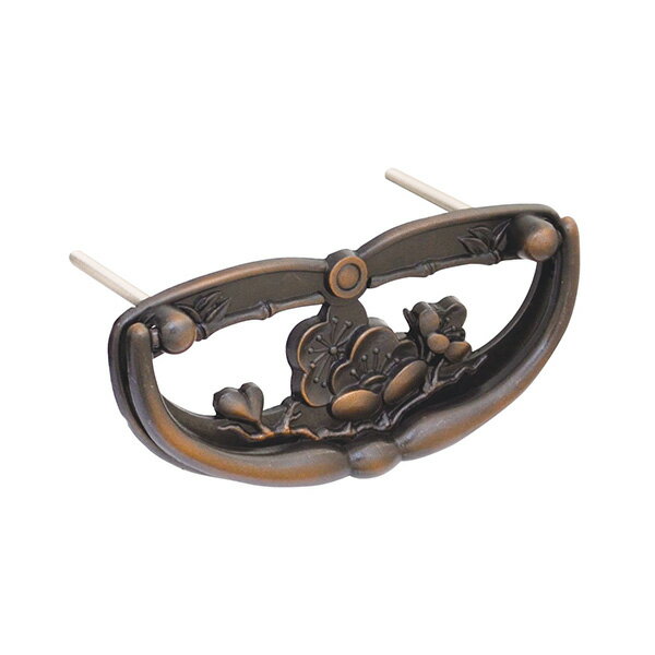 梅里カン GB YE-5 中 亜鉛ダイカスト たんす金物 引出金物 和風たんす取手 ハンドル取手金具　アンティーク金物取手 レトロ取手 モダン取手 交換取手 DIY取手 伝統工芸取手 神社金物 寺金物　古風取手 箪笥取手 タンス取手 引き出し取手 伝統金物 民芸家具金具 和金具