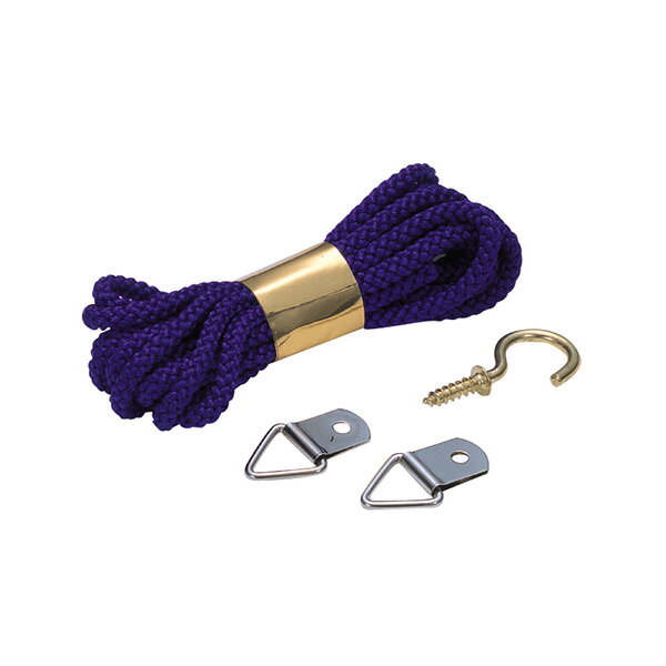 【仕様】 品番：YG-48 商品サイズ：1600mm 材質：人絹 備考： 【商品説明】 ・額を吊るすための金具セット品です。 ・色：紫