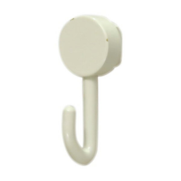 ピクチャーレール・壁用フック アイボリー YG-74 アルミ/鉄 レールフック 吊りフック 金物 白 吊り下げ..