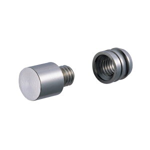 ダボ棚受 オン ニッケル YJ-6 12mm 真鍮 1箱【100個入】棚ダボ ダボ受け金具 ダボ支持具 可動棚ダボ 棚受けダボ 差し込みダボ ネジ式棚ダボ 支柱ダボ金具 棚柱用ダボ シルバー棚ダボ 小型棚ダボ DIY棚受ダボ 家具金具ダボ シェルフダボ オープンラック棚ダボ ガラス棚ダボ