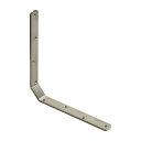ステンレス Wアングル YS-62 300mm ステンレス(SUS304) アングル金具 アングルプレート アングルブラケット 補強アングル 接合アングル 固定...