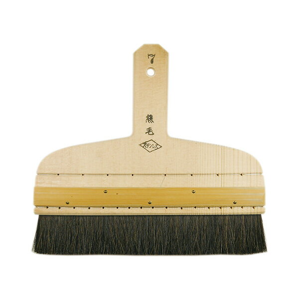 国産黒糊刷毛 F-26 7寸