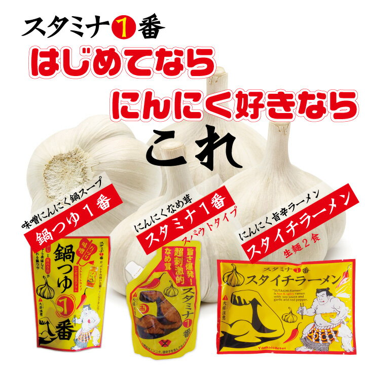 スタミナ1番 にんにく 辛い ご飯のお供『お試しセット』なめ茸 チューブ ボトル ベトコンラーメン 鍋つゆ1番 台湾拉麺 ピリ辛 スタイチラーメン 鍋の素 ラーメン 辛いものギフト 旨辛 ニンニク 岐阜 生麺 常温 スタミナ一番 送料無料 2