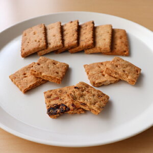 穀物クッキー(レーズン・玄米・全粒粉とライ麦の3種入)【卵乳製品不使用】【直送品B】