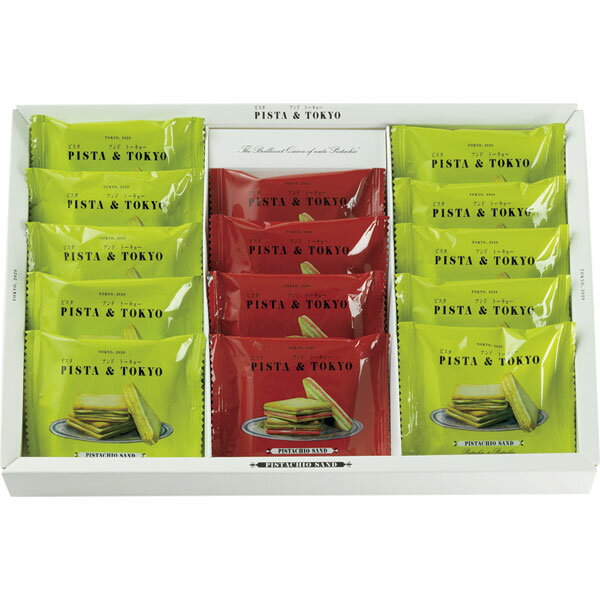 700 PT-14　PISTA＆TOKYO　ピスタチオサンド　アソート14枚入り