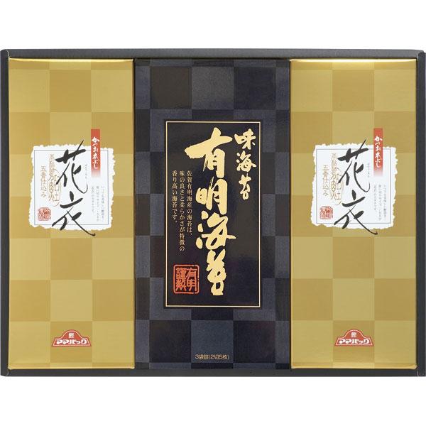 MN-30　ママパック　かつお本ぶし「花衣かつお」・味付海苔詰合せ