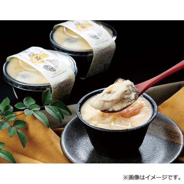 33-農園からの贈り物 たまごやさんの茶碗蒸し 牡蠣入り茶碗蒸し6個ギフトセット