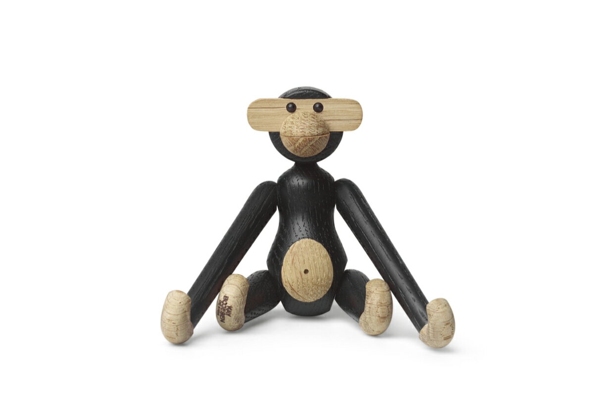 カイボイスン モンキーミニ ブラック「KAY BOJESEN Monkey Mini Black」カイボイスンデンマーク　北欧雑貨　北欧デザイン