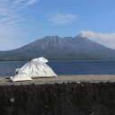 桜島MOKMOKティッシュケース Sサイズ ポケットティッシュ用　モクモクティッシュケース　鹿児島　桜島　立体　M4210 鹿児島グッズ　鹿児島みやげ