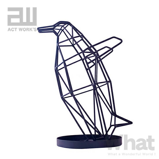 2եɡ磻䡼 UMBRELLA STAND ٥ӡڥ󥮥 Ω BABY PENGUIN act work's ڥǥ󻨲 ֥饹 SHADOW WIRE ȥ Ļ ˥ޥ ƥꥢ   Ǽ